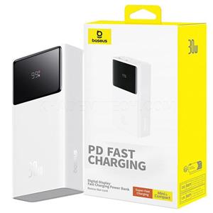 پاوربانک 10000 میلی آمپر فست شارژ 30 وات باسئوس Baseus Star Lord Digital Display