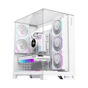 کیس گیمینگ کامپیوتر گیم‌ مکس مدل GameMax Infinity Pro White
