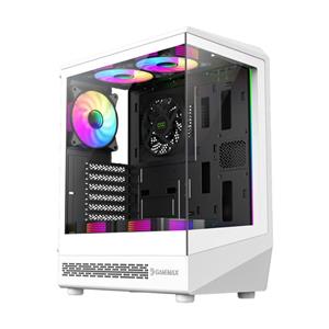 کیس گیمینگ کامپیوتر گیم‌ مکس مدل GameMax Vista COC White