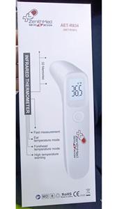 تب‌سنج لیزری دیجیتال گوش و پیشانی زنیت مد مدل AET-R834 | اندازه‌گیری سریع و دقیق دما