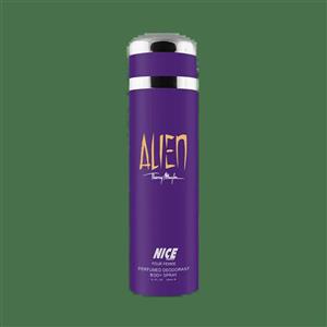 اسپری بدن زنانه نایس پاپت مدل Alien حجم 200 میلی لیتر