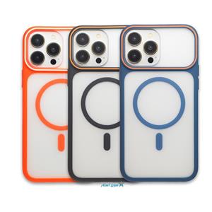 قاب آیفون 13 پرومکس شفاف مگ سیف (Mag Safe) | در 3 رنگ | سبک، مقاوم و محافظ کامل | iPhone 13 Promax