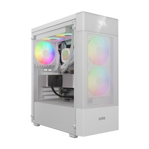 کیس گیم دیاس GAMDIAS AURA GC5 ELITE WHITE ARGB GAMING CASE