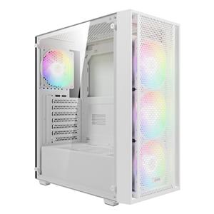 کیس گیم دیاس GAMDIAS AURA GC2 ELITE WHITE V2 ARGB GAMING CASE