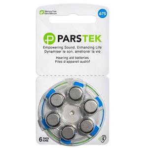 باتری سمعک ۶۷۵ پارس تک