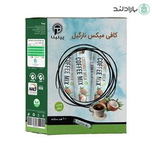کافی میکس با پودر شیر نارگیل پپتینا