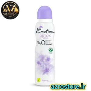 اسپری دئودرنت ایموشن مدل DETOX FLORAL حجم ۱۵۰میل