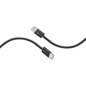 کابل USB-C به لایتنینگ شارژ سریع پرومیت مدل ECOLINE-CI120 به طول 1.2 متر و پشتیبانی از توان 27 وات- سفید