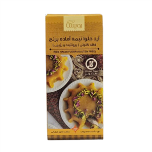 آرد حلوا نیمه آماده با آرد برنج (پروتئینه) رویسا | ۲۰۰ گرمی