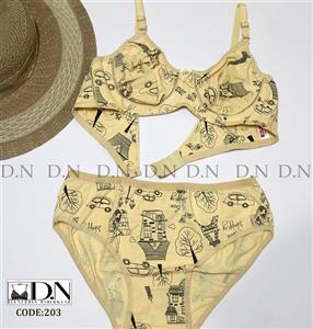 سوتین و شورت نخی دلنشین