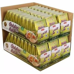 ژلاتین حلال ژاو ، تنها ژلاتین گاوی حلال تولید ایران (کارتن 54 تایی)