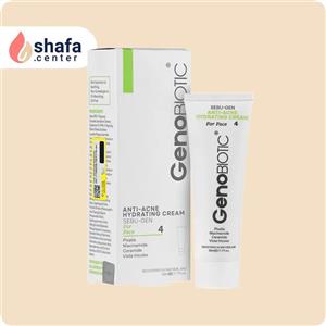 کرم آبرسان ضد آکنه ژنوبایوتیک – مخصوص پوست چرب و جوش‌دار – ۵۰ میلی‌لیتر
