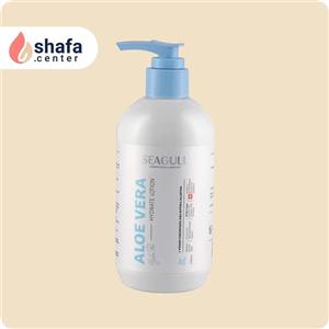 لوسیون و آبرسان بدن سی‌گل – حاوی عصاره آلوئه‌ورا – مرطوب‌کننده و نرم‌کننده پوست – 300 میلی‌لیتر