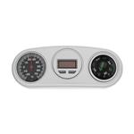 Type R YH-9354 Car Clock and Compass and Thermometer