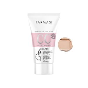 سی سی کرم 9 در 1 فارماسی رنگ متوسط 03 با FPS25 حجم 50 میل 