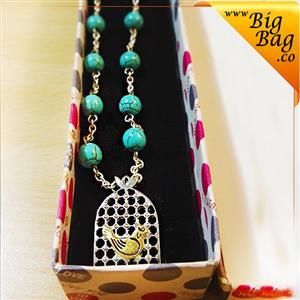 گردنبند مرغ آمین ( نقره 13.78 گرمی)