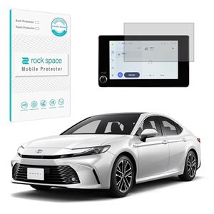 محافظ مانیتور تویوتا کمری هیبرید ال ای 2025 (Toyota Camry Hybrid LE 2025) مدل نانو هیدروژل شفاف برند راک اسپیس کد XL
