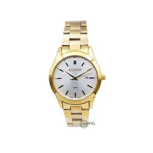 ساعت لدفورت LEDFORT زنانه مدل 2004 تمام طلایی صفحه سیلور