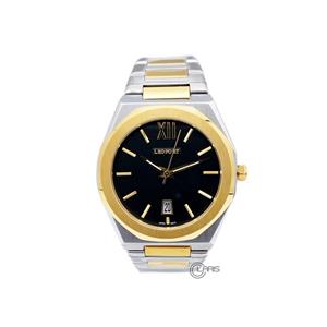 ساعت لدفورت LEDFORT مردانه مدل 2040 دورنگ سیلور طلایی صفحه مشکی