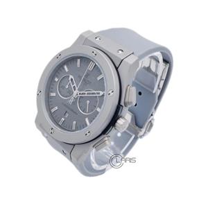 ساعت مردانه HUBLOT هابلوت کرنوگراف سه موتور فعال قاب و بند طوسی