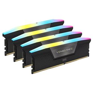 رم DDR5 دسکتاپ 192 گیگابایت 5200Mhz CL38 کورسیر مدل VENGEANCE RGB چهار کاناله