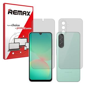 گلس صفحه نمایش و پشت گوشی سامسونگ Galaxy A26 مدل هیدروژلی مات برند ریمکس کد SS