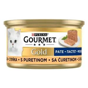 کنسرو گربه گورمت (gourmet) پته بوقلمون