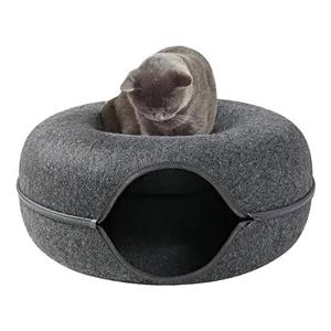 تونل و جای خواب گربه دونات زاریکس همراه با کیف حمل (سایز بزرگ)