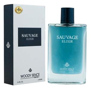 ادکلن مردانه وودی سنس ساواج الکسیر SAUVAGE ELIXIR حجم 100 میلی لیتر