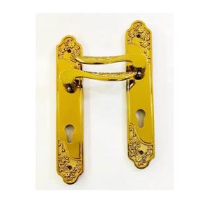 دستگیره درب چوبی تکنو مدرن 2400 مدل سلطنتی رنگ طلایی (پس کرایه)