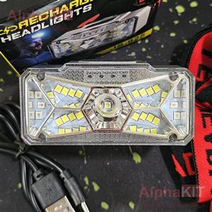 چراغ پیشانی شارژی مدل JS-925 تایپ C