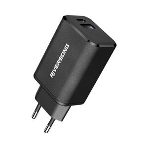 شارژر دیواری 20 وات ریورسانگ مدل SafeKub D12 به همراه کابل USB به Type-C