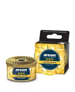 خوشبو کننده کنسروی ماشین Ken Areon رایحه  Golden Crystal آرئون