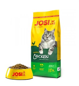 غذای خشک گربه جوسی کت طعم مرغ Josicat crunchy chicken وزن 18 کیلوگرم