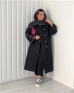 مانتو بلند جین