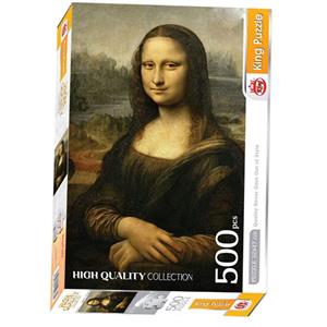 پازل 500 تکه کینگ پازل – طرح مونالیزا (Mona Lisa)