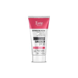 کرم ضد‌آفتاب و روشن‌کننده SPF30 مناسب انواع پوست حجم 50 میل اورین
