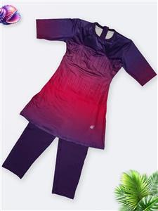 مایو اسلامی زنانه نیمه پوشیده مناسب برای استخر ، کنار ساحل و دریا لایف ( Life ) کاپدار