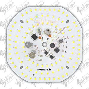 چیپ ال ای دی 100 وات 220 ولت برق مستقیم لامپی سفید مهتابی برند MS