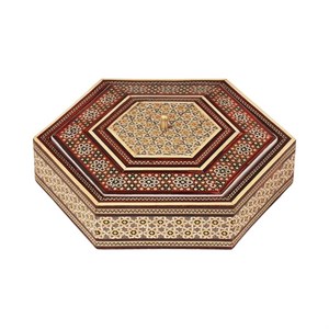 شکلات خوری تمام خاتم شش گوش 