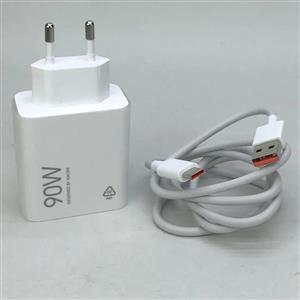 کلگی شارژ اصلی سرکارتنی 90 وات توربو شارژ MDY-15-EK شیائومی به همراه کابل