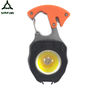 چراغ قوه کمری چندکاره کیفی | داری فندک المنتی | پیچ گوشتی و کاتر