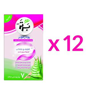 پودر موبر برتر 507 مدل 101n وزن 600 گرم مجموعه 12 عددی