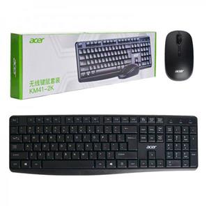 کیبورد و ماوس بی سیم Acer مدل KM41-2K کد 8914-8915