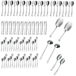 سرویس قاشق و چنگال 89 پارچه 12 نفره جی فی نی مدل 141