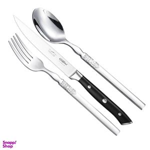 سرویس قاشق و چنگال 3 پارچه جی فی نی کد 55