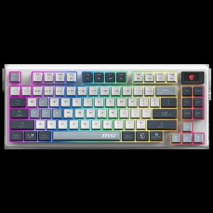 کیبورد بی سیم گیمینگ ام اس آی مدل MSI FORGE GK600 TKL SKY