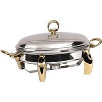 سوفله خوری بیضی متوسط MGS مدل 3106 طلایی