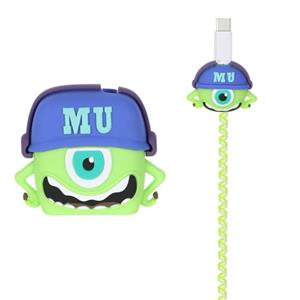 خرید‌ست سیلیکونی عروسکی محافظ کابل و شارژر شیائومی 33 وات - طرح 4‌تاپ‌گارد