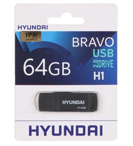 فلش مموری هیوندای مدل Bravo H1 USB 2.0 ظرفیت 64 گیگابایت
